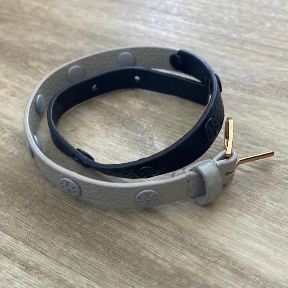Tori Burch leather bracelet